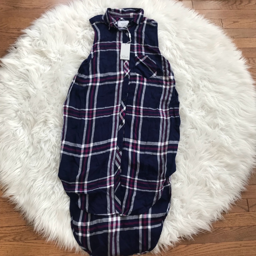 NEW • Rails • Jordyn Plaid Button Down Dress - Picture 5 of 6